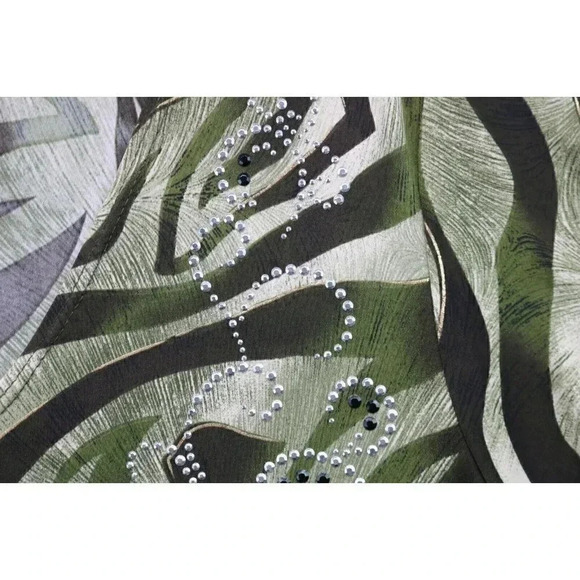 Women's Silky Tunic by Dressbarn-Size Large - Picture 7 of 9